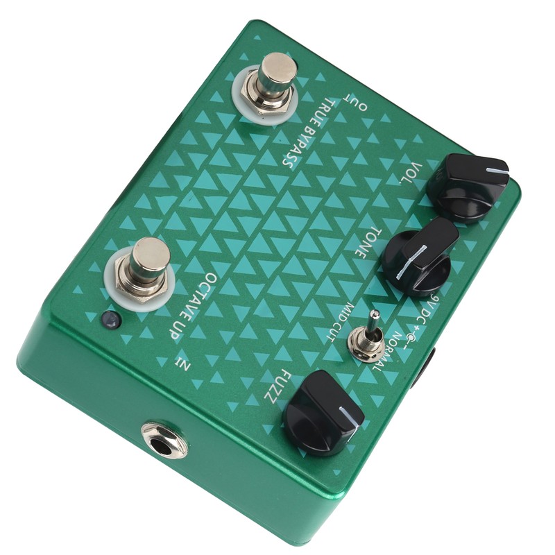 Distortion Guitar Pedal Octave Instrument Accessory with True Bypass Design