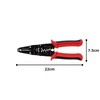 Tone Electric Pliers CMP-200, Red, Total Length 8.7 inches (220