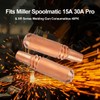 40PK Contact Tips 206187 .040" - .035AL for Miller Spool