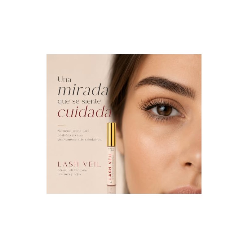 Lash Veil Serum para Pestañas y Cejas | Nutre, acondiciona