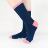 Jeasona Women's / Men's Non-Slip Cotton Socks, Black-81059A