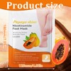Tomedeks 4 Pairs Foot Peel mask for Hard Skin, Peeling