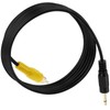 Yeworth 3.5mm 1/8 inch Mono Male Plug to RCA Male
