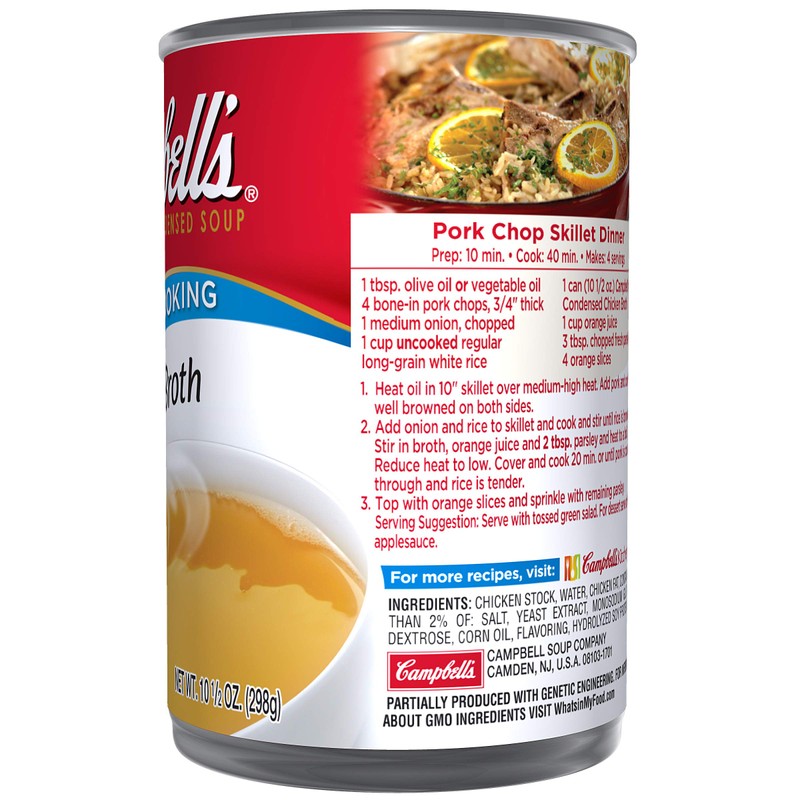 Campbell's Condensed Chicken Broth, 10.5 Ounce Can (Pack of 12)