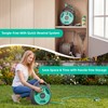 Retractable Garden Hose Reel, 45+6FT Portable Hose Reel