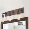 LNC Bathroom Light Fixture, Farmhouse 3-Light Vanity Lights, Wall Sconce