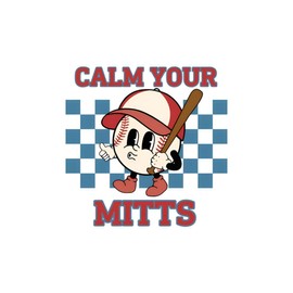 2-Pack 5.51"×5.51", Calm Your Mitts Waterproof Car Decorative Decal, Suitable for Cars, Laptops, Bumpers, Helmets, Glass Window Sticker | #TM213