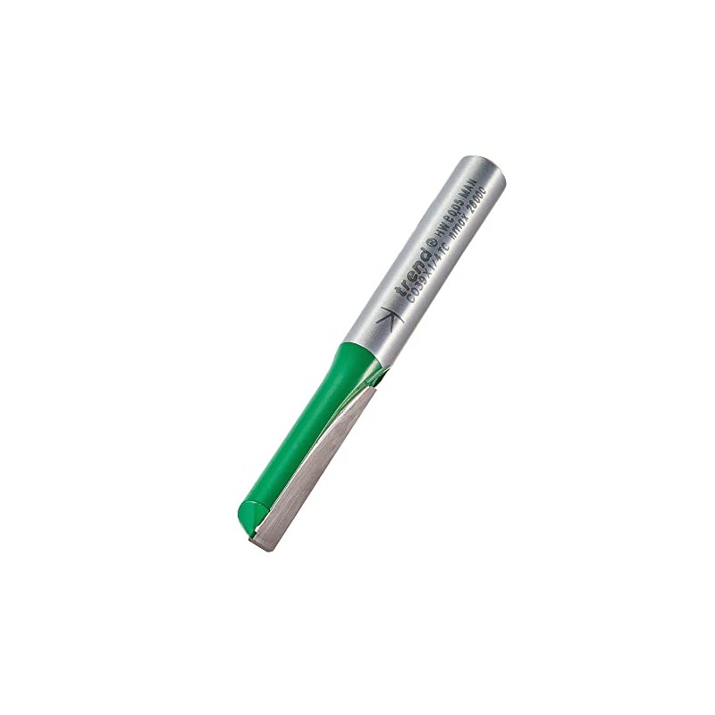 Trend CraftPro One Flute Straight Router Cutter Bit, 1/4 Inch