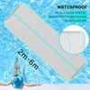 Air Tumbling Mat Tumble Track, 4/8inches Inflatable Gymnastics Air Mat
