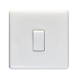 Eurolite Enhance White Plastic 10A intermediate switch
