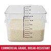 Rubbermaid Commercial Products Rubbermaid Commercial Products, Space Saving Square Food