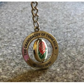 Rose Parade Collectible Spinning Keychain Tournament of Roses
