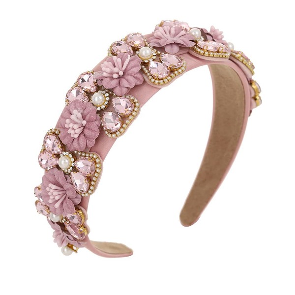 Urieo Diademas Con Adornos De Cristal, Diadema Barroca Con Diamantes
