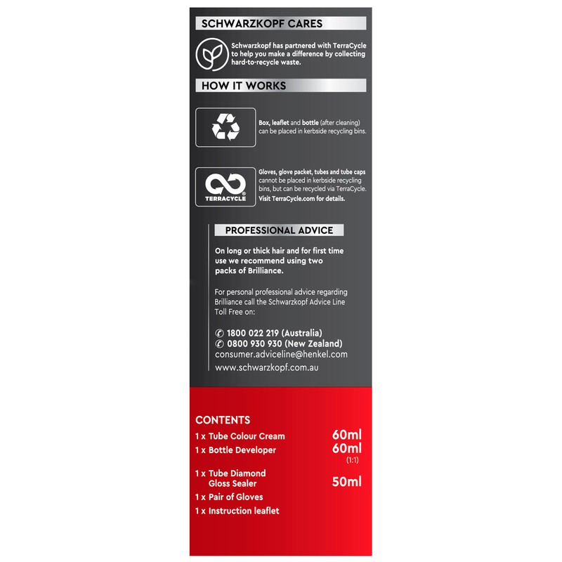 Schwarzkopf Brilliance Cool Browns Permanent Hair Colour, 73 Frosty Brown