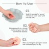 Wokelai Konjac Flower Shape Deep Cleansing Gentle Exfoliating Facial Sponge