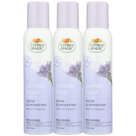 Citrus Magic Citrus Magic Natural Odor Eliminating Air Freshener Spray Lavender Escape, Pack of 3, 3-Ounces Each (612172606)