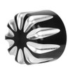 Pair of Motorcycle CNC Aluminum Axle Nut Cap Cover Water