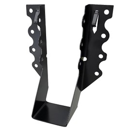 25pcs 2x6 Joist Hanger, 18 Gauge LU26 Black Anti-Corrosion Coating Face Mount Joist Hangers, Wood Hurricane Ties, Rafters Tie(LU26, 25pcs, Black)