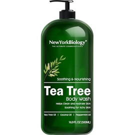 Antifungal Tea Tree Oil Body Wash â€" HUGE 16 OZ â€" 100% Pure & Natural - Extra Strength Professional Grade - Helps Soothe Toenail Fungus, Athlete Foot, Body Itch, Jock Itch & Eczema