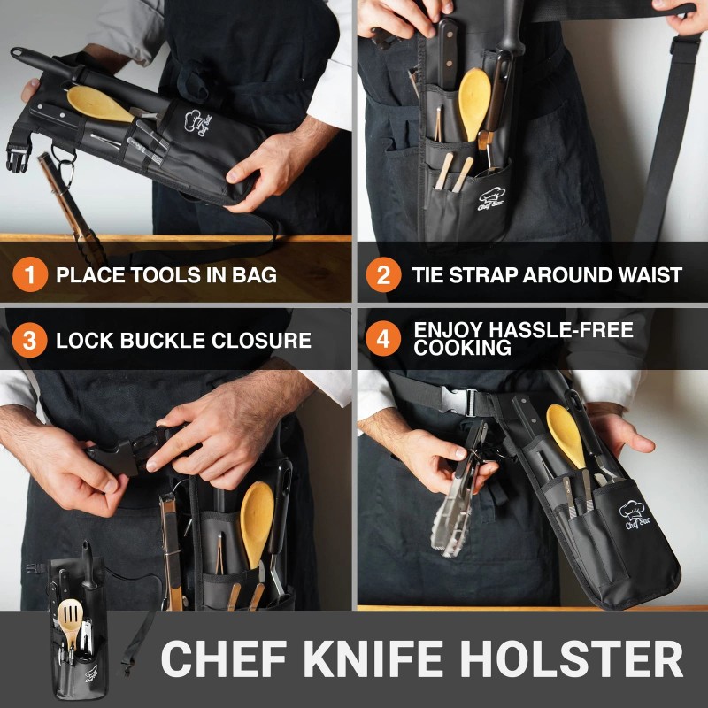 Chef Sac Professional Knife Holster | Sac Knife Belt Holder