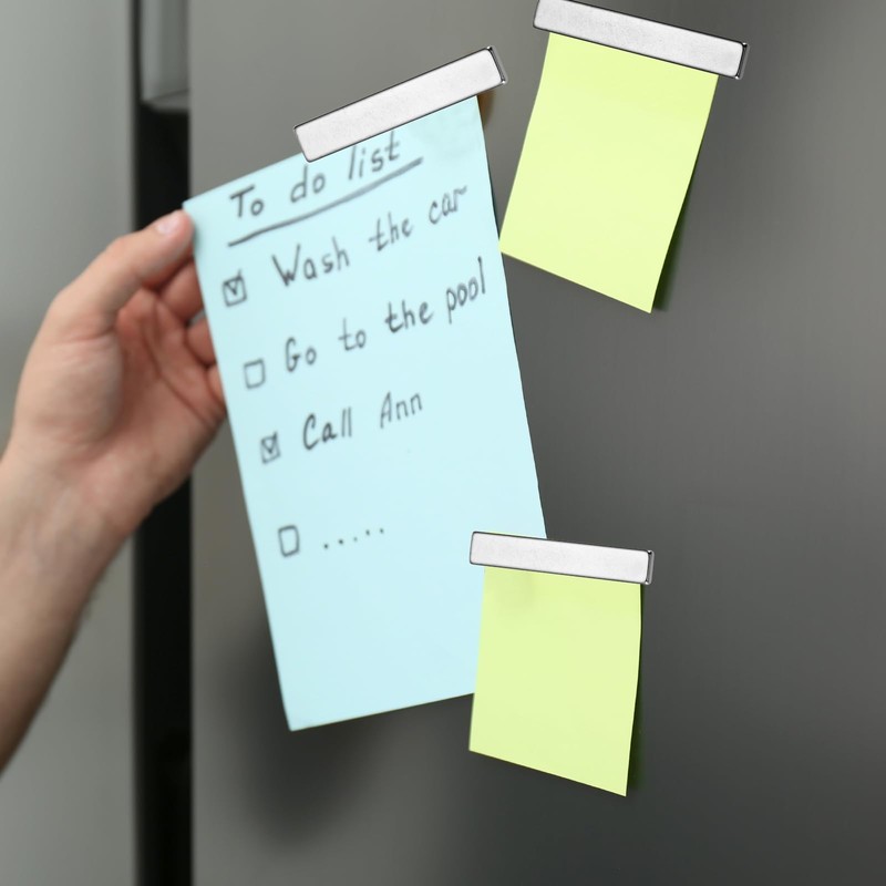 QUARKZMAN 20 Stück Magnet Selbstklebend Rechteckige Magnete Extra Stark Magnete