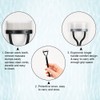 URAQT Eyelash Comb, Eyelash Separator Eyebrow Brush, Metal Teeth Eye
