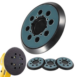 4 Packs 5 inch 8 Hole Replacement Sander Pads 5" Hook and Loop Sanding Backing Plates for DWE6421 6421K DWE6423 6423K DCW210B 4 Screw Holes Sanding Part for DWE64233 & N329079