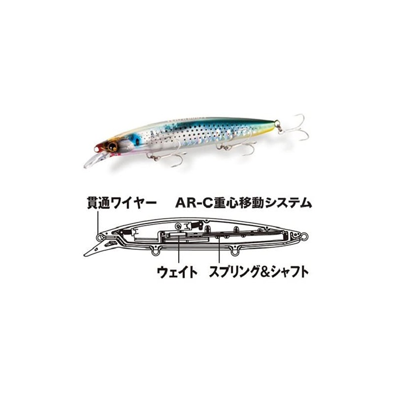 SHIMANO Hot Sand Flush Minnow 135F Flash Boost 008 F