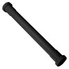 Pro Plumbing Supply 1-1/2" x 16" Black Plastic Double End Extension Tube for Kitchen Sink