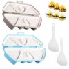 2Pcs Onigiri Mould, Rice Mould Musubi Mold 6 In 1