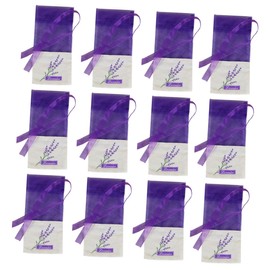 COHEALI Sachet Bags: 15pcs Lavender Sachet Bags Empty Purple Linen Fabric Bags Organza Gauze Bags for Lavender, Spice and Herbs