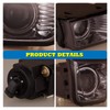 AUTOWIKI Fog Lights Fit for 2003-2005 Toyota 4Runner With Smoke