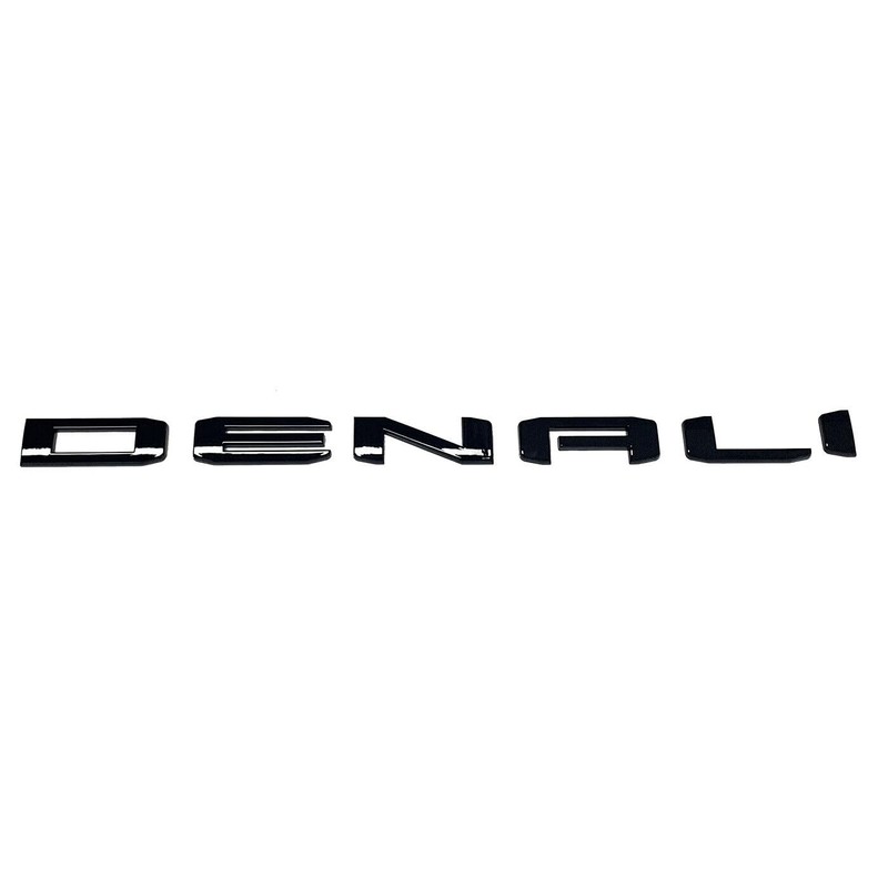 4pack Set 2019+ Emblems Two Door Denali Plus Tailgate Denali
