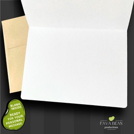 Fava Bean Productions Jewish Card Funny, Challah If You Knead Me Card (1 Premium Card, 5x7 inches, Blank Inside) Jewish Gifts, Jewish Support, Encouragement Card, Thinking of You Card - 142