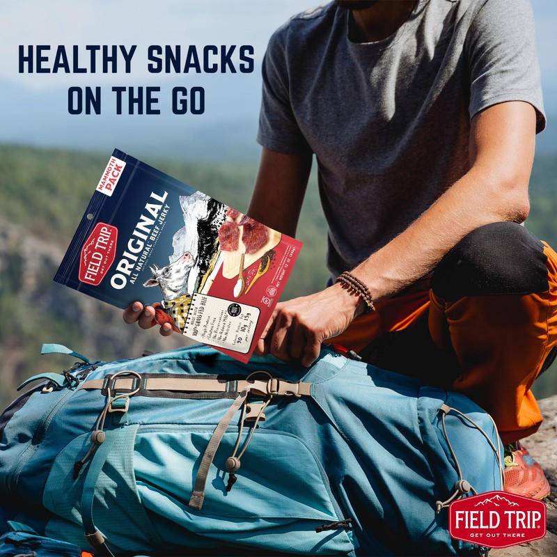 Field Trip Beef Jerky, Gluten Free Jerky, Low Carb, Healthy