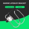 Horseshoe Life Buoys Stainless Steel Swimming Ring Holder Ship Buoy