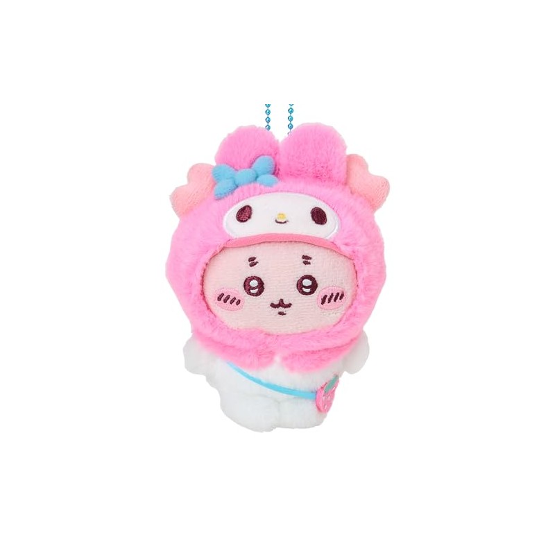 Sanrio Chiikawa 826847 My Melody Polyester Steel Mascot Holder for