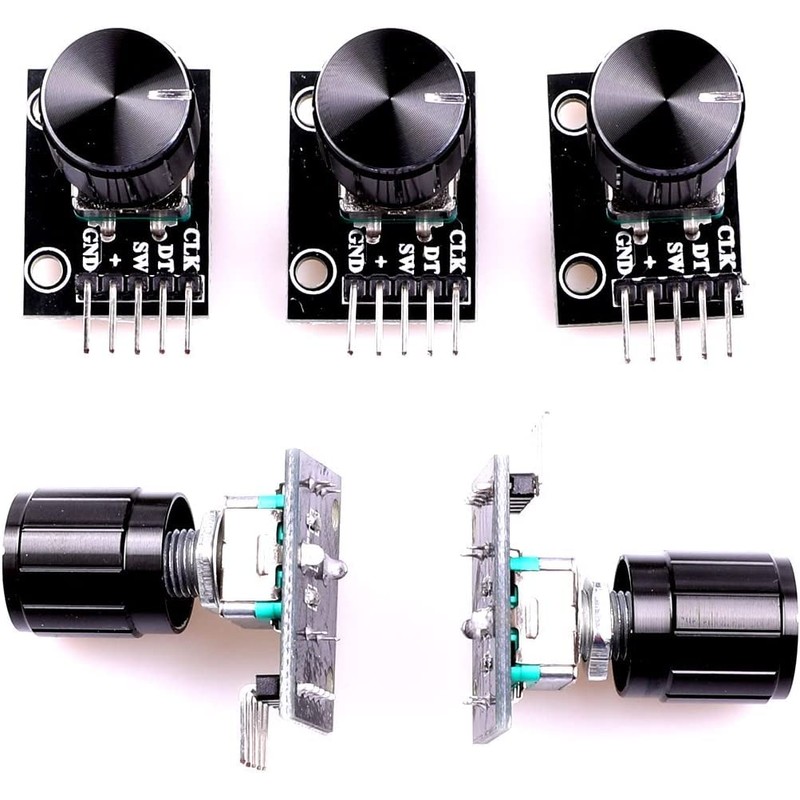 RUNCCI-YUN 6 x KY-040 Rotary Encoders Rotary Encoder Module for