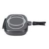 Double Sided Frying Pan, Kitchen Portable Non Stick Baking Pancake