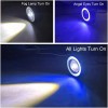 Par Faros Antiniebla Led 3.5in Ojos De Ángel Para Autos