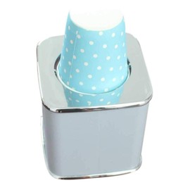 ZHANGLI Paper Cup Dispenser 3 Ounce Bathroom Container Organizer Dustproof Automatic Home Hotel Tool Rack Storage Desktop Durable