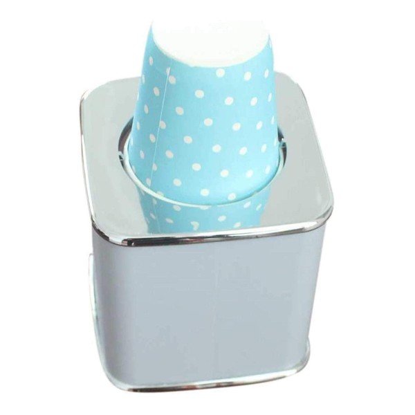 ZHANGLI Paper Cup Dispenser 3 Ounce Bathroom Container Organizer Dustproof