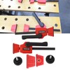 2Pcs Bench Dog Clamps Woodworking Workbench Dog Hole Edge Adjustable
