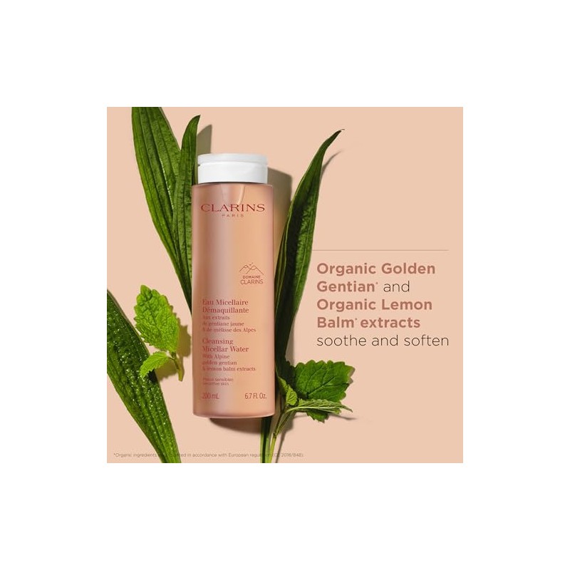 Clarins Cleansing Micellar Water Unisex Cleanser 6.7 oz