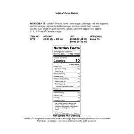 Braswell's Vidalia Onion Relish 8 oz.