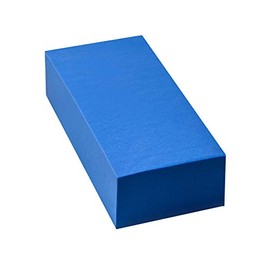 Esponja de limpieza súper absorbente al agua duradera ^~ Usted sabe 17,5 x 7,5 x 3,5 cm [17,5 x 7,6 x 3,5 cm] Uso para coches limpios domésticos/barcos el polvo y la suciedad en muebles, bañeras y etc. (Azul)