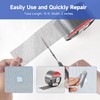 Nodirz Screen Repair Tape, 15 FT, Grey, Strong Adhesive, Screen