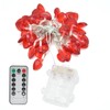 Heart Shape 20LED String Lights 2M Copper Wire Light for