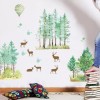 DaraBaby Vinil Decorativo Bosque Venados Sala Habitación Estancia
