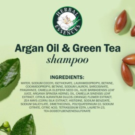 Herbal Essences Argan Oil & Green Tea Sulfate-Free Shampoo, 33.8 fl. oz.